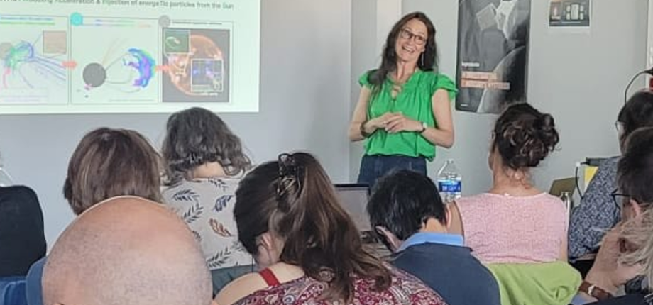 Sophie Masson defended her Habilitation à Diriger des Recherches (HDR) entitled "The dynamics of the solar corona and solar energetic particle events."