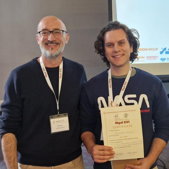 Jean-Baptiste Billeau awarded at FLTPD XVI