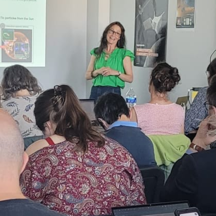 Sophie Masson defended her Habilitation à Diriger des Recherches (HDR) entitled "The dynamics of the solar corona and solar energetic particle events."
