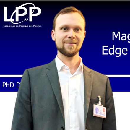 Félicitations à Sascha Rienäcker qui a soutenu sa thèse avec succès (Impact de la géométrie magnétique sur le champ électrique radial au bord des plasmas de tokamaks)