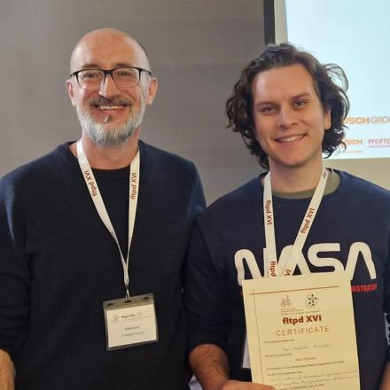 Jean-Baptiste Billeau récompensé au FLTPD XVI